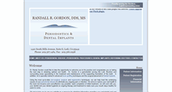 Desktop Screenshot of gordonperioimplants.com